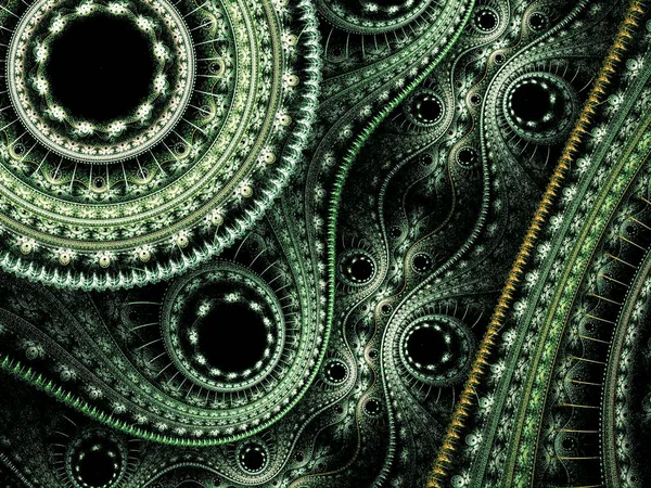 Abstract Modern Background Fractal Shapes — Stock Photo, Image