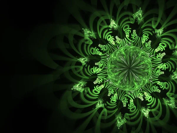abstract fractal background with crossed lines and light effect