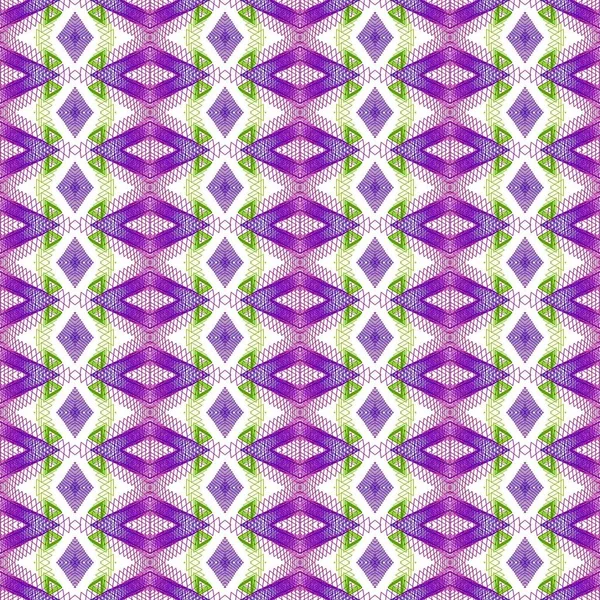 Púrpura Patrón Textil Étnico Fondo — Foto de Stock