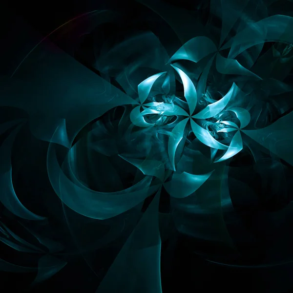 Abstract Modern Background Fractal Shapes — Stock Photo, Image