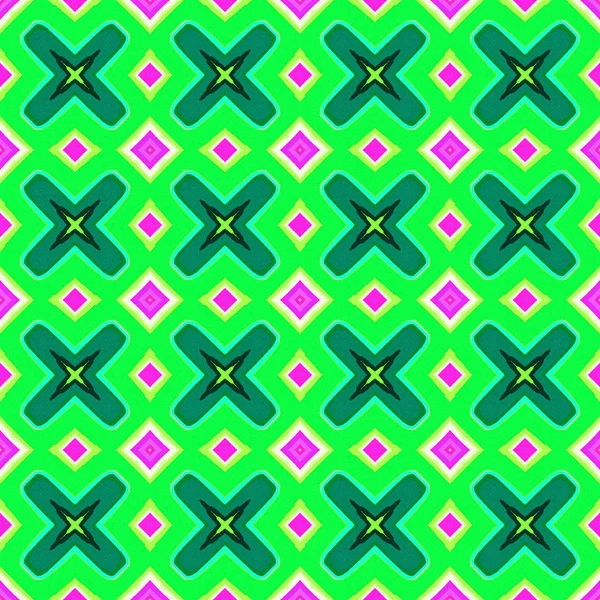 Abstract Painted Seamless Ornamental Pattern Background — Stock Photo, Image