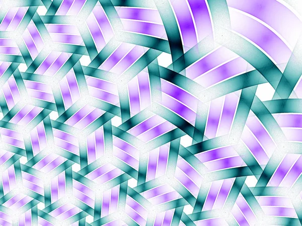 Abstract Futuristik Fractal Background Crossing Lines — Stock Photo, Image