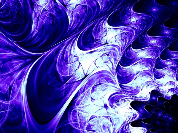 Abstract Moderne Achtergrond Met Fractal Vormen — Stockfoto