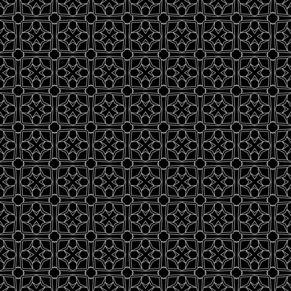Геометрический Узор Бесшовная Черно Белая Абстрактная Современная Текстура Обоев Фона — стоковое фото