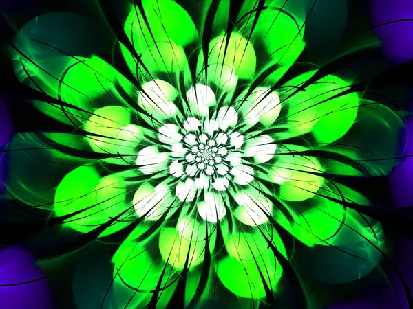 Абстрактна Квітка Свята Абстрактний Фон Різнокольоровий Блискучий Фон — стокове фото