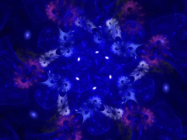 Glühend Blau Abstrakt Glänzende Tapete Vollformat Futuristische Nahtlose Muster — Stockfoto