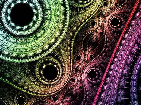 Beautiful Abstract Fractal Design Background — Stock Photo, Image