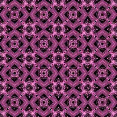 Pembe grafik soyut etnik Tekstil, süs arka plan