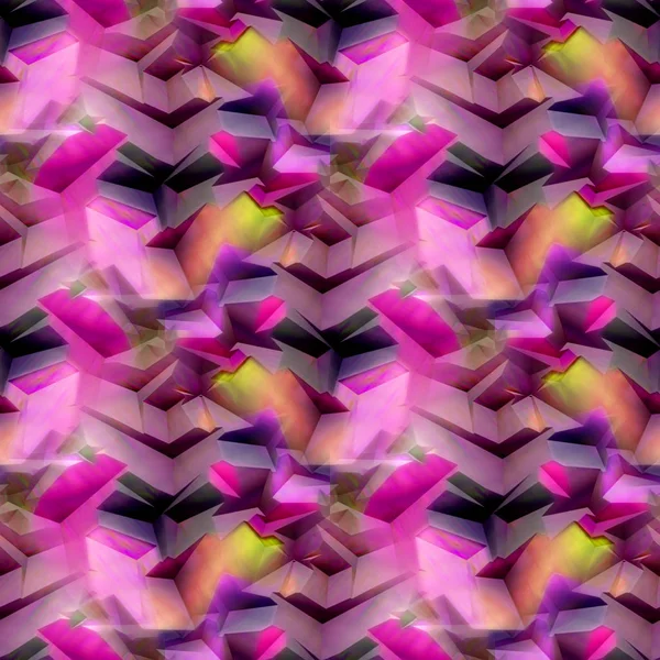 カラフルな抽象多角形の背景 — ストック写真