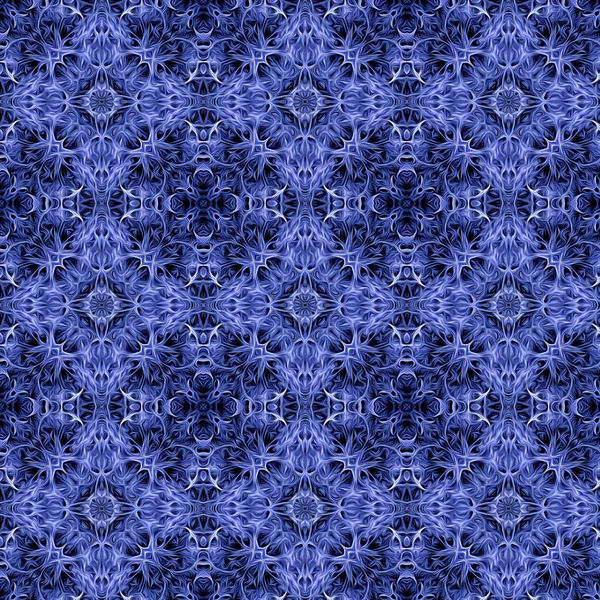 Ornamental Kaleidoscopic Pattern Geometric Background — Stok Foto