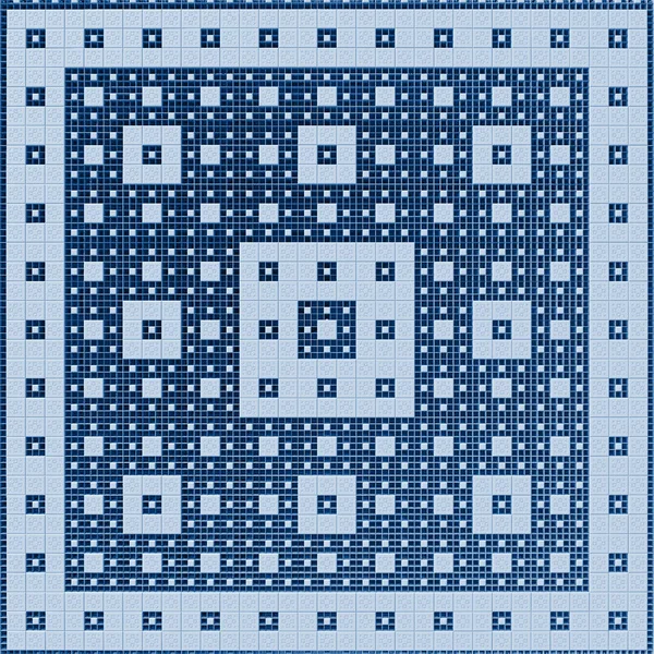 3D具有几何形状和纹理的抽象背景 — 图库照片