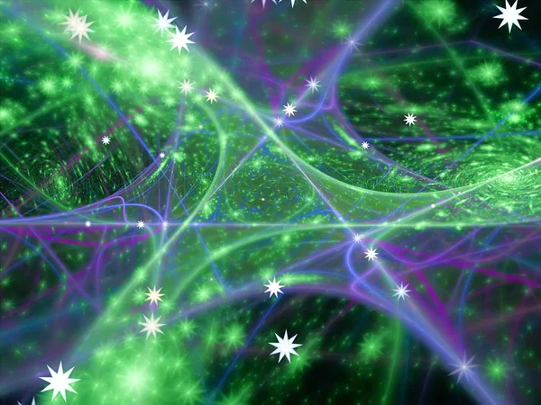 Colorful Abstract Fractal Background Light Effect — Stock Photo, Image
