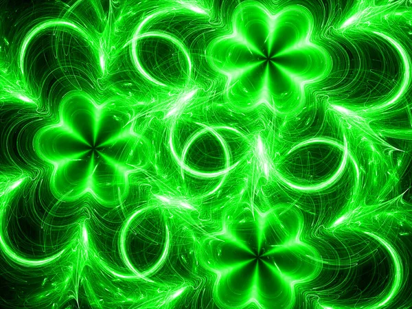 Colorful Abstract Fractal Background Light Effect — Stock Photo, Image