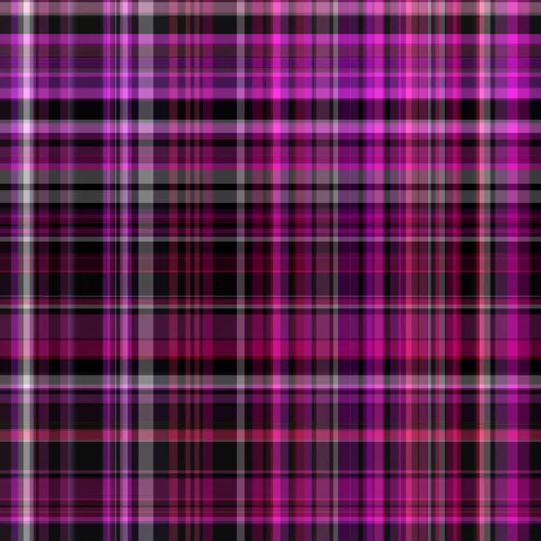 Wool Purple Violet Seamless Plaid Pattern Squares Background Checkered Full — Stock Photo, Image