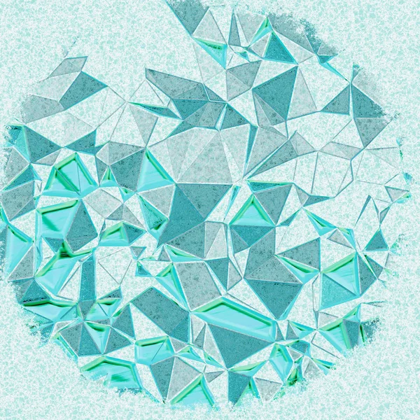 Abstrakte Kreative Mosaik Hintergrund Geometrisch Geformte Nahtlose Tapete — Stockfoto