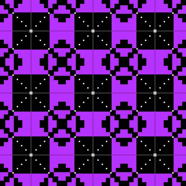 Bright Purple Ethnic Textile Background — Stock Photo, Image