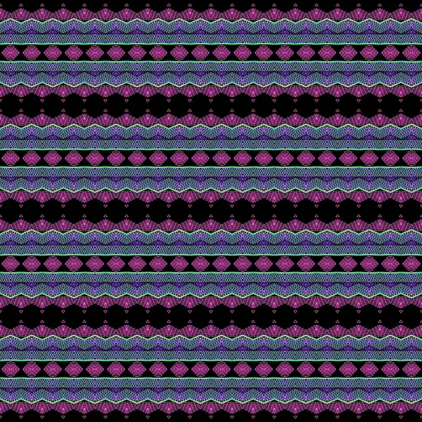 Фиолетовый Этнический Текстиль Фона — стоковое фото