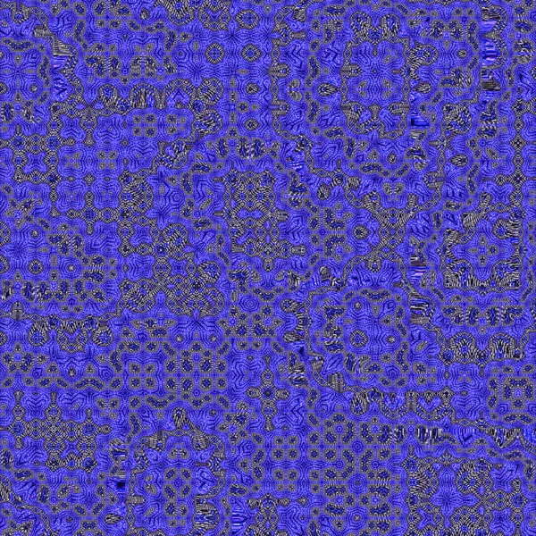 Blaue Abstrakte Geometrische Formen Einfaches Muster Grafischer Hintergrund — Stockfoto