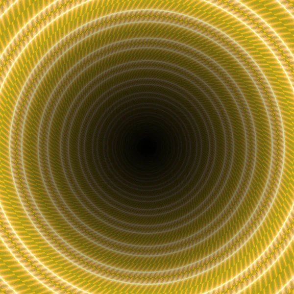 Fundo Túnel Abstrato Amarelo — Fotografia de Stock