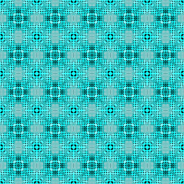 Blå Abstrakt Sömlös Mosaik Prickar Mönster — Stockfoto