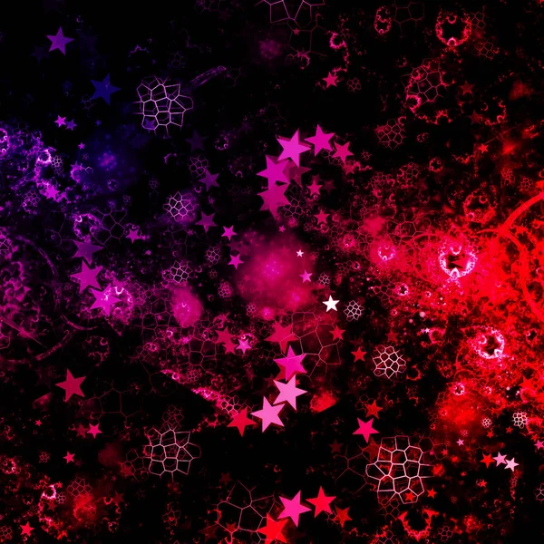 Abstract Glitter Fractal Background — Stock Photo, Image