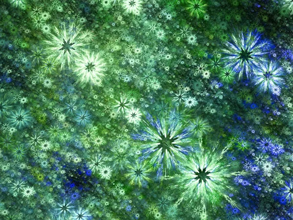 Abstrakte Fraktale Blume Bunten Hintergrund — Stockfoto