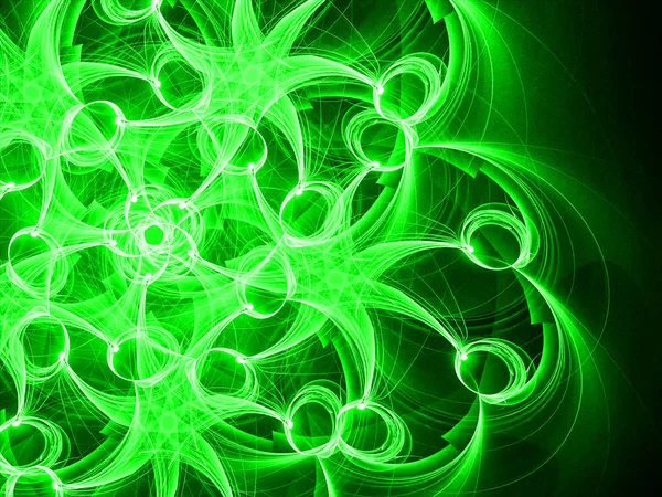 Abstract Fractal Background Crossed Lines Light Effect — Stock Photo, Image