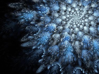 Soyut Sanat fraktal desen arka planı için