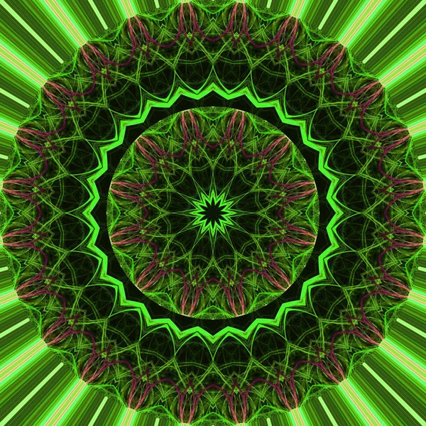 Abstraktní Okrasné Mandala Vzorek Pozadí — Stock fotografie