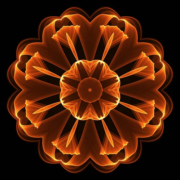 Patrón Mandala Ornamental Abstracto Para Fondo —  Fotos de Stock
