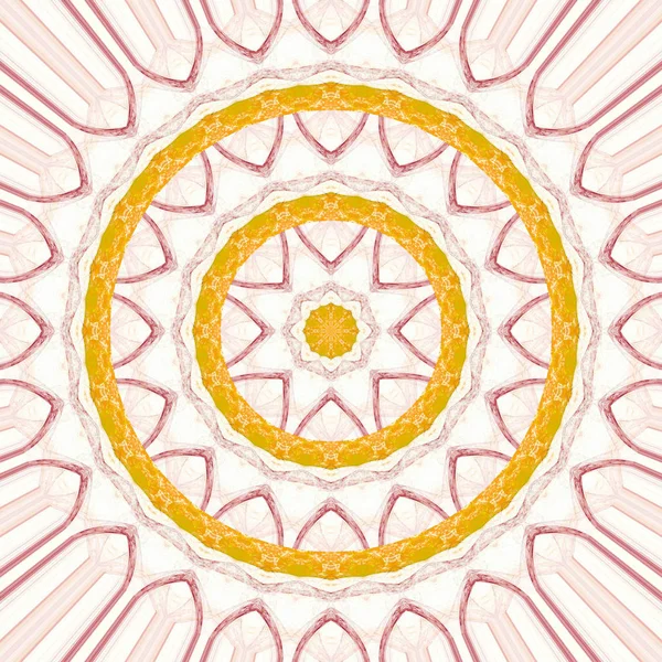 Abstrakta Dekorativa Mandala Mönster För Bakgrund — Stockfoto