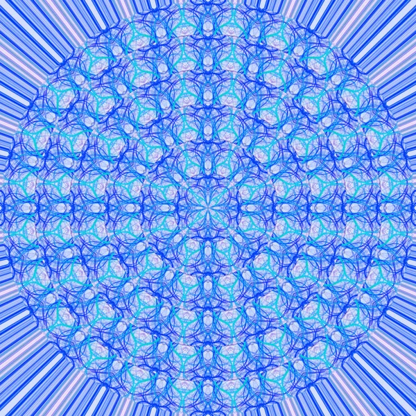 Abstracte Versiering Mandala Patroon Voor Achtergrond — Stockfoto