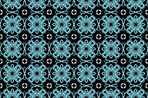 Seamless Abstract Kaleidoscopic Pattern Background — Stock Photo, Image