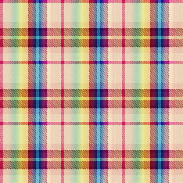 Färgglada Tartan Sömlösa Mönster För Bakgrund — Stockfoto