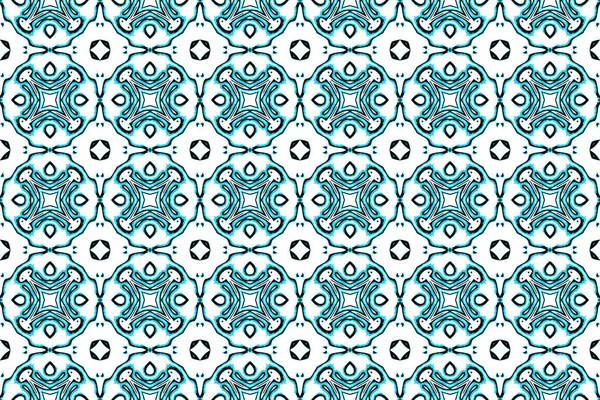 Seamless Abstract Kaleidoscopic Pattern Background — Stock Photo, Image