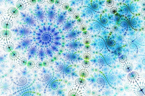 Abstract Artistic Fractal Pattern Background — Stock Photo, Image