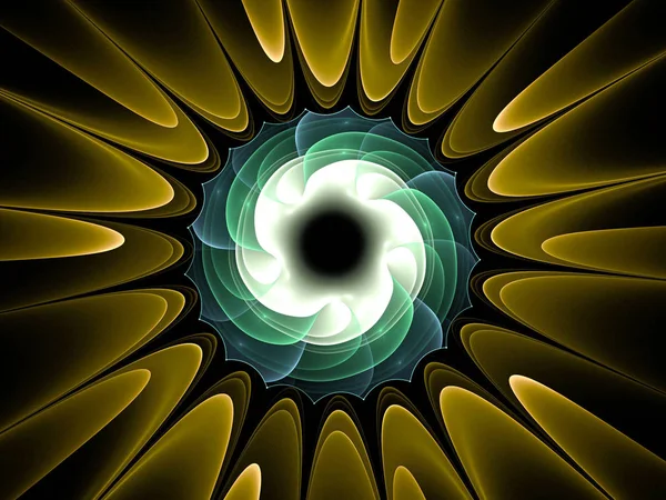 Beautiful Abstract Background Fractal Elements — Stock Photo, Image
