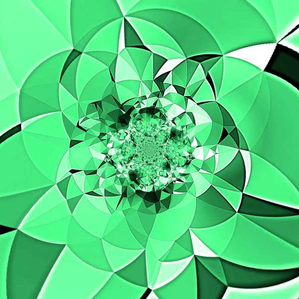 Αφηρημένο Γεωμετρικό Πολυγωνικό Φόντο Μοιάζει Αφηρημένο Λουλούδι — Φωτογραφία Αρχείου