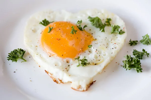 Fried Egg Plate Breakfast Food — Stock Photo, Image