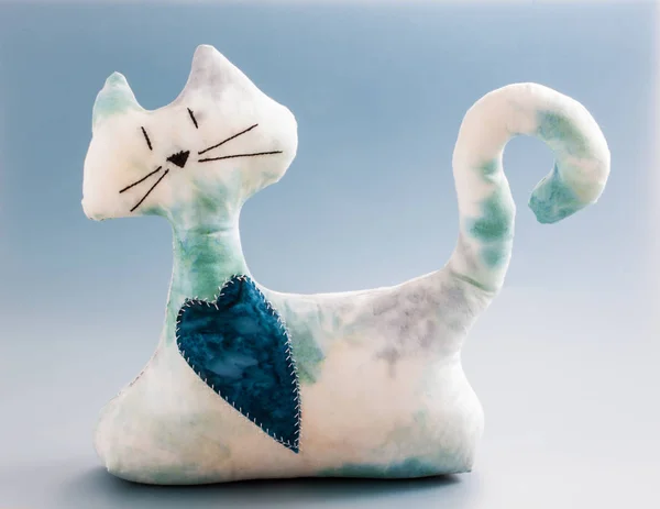 Ev yapımı kedi pelüş kapı tutacağı