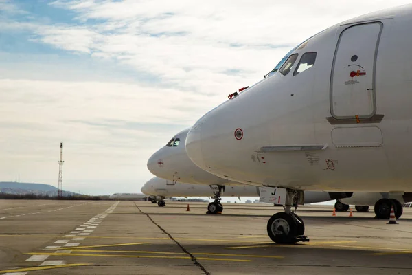 Airplane row — Stock Photo, Image