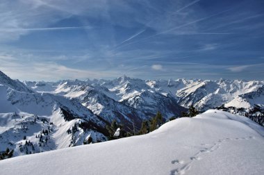 Der Bergsee Schrecksee in den Hintersteiner Bergen