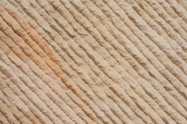 Bina cephe karşı karşıya için taş bir tabak parçası.