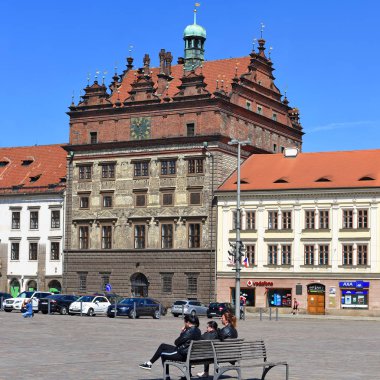 architecture of old European town 
