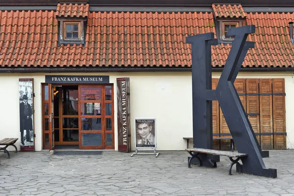 Prague Çek Cumhuriyeti Mayıs 2018 Franz Kafka Müzesi — Stok fotoğraf