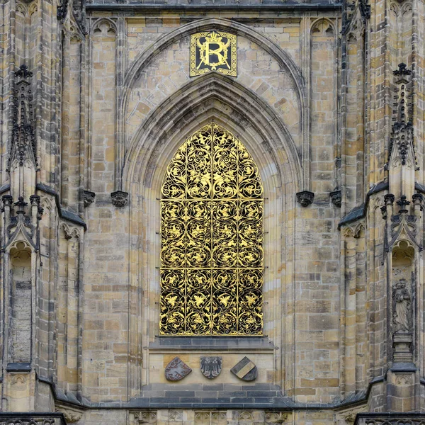 Gothic Window Old Building — Stock fotografie