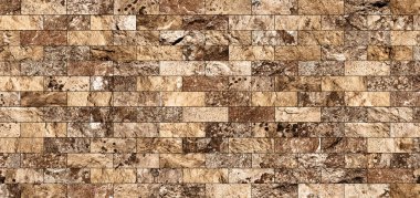 Bir taş doku şeklinde bir desenli seramik karo döşeme parçası.