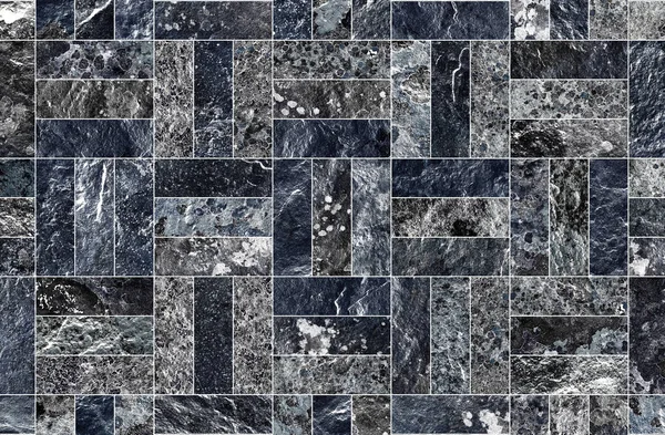 Fragment Floor Ceramic Tile Pattern Form Stone Texture — Stock Photo, Image