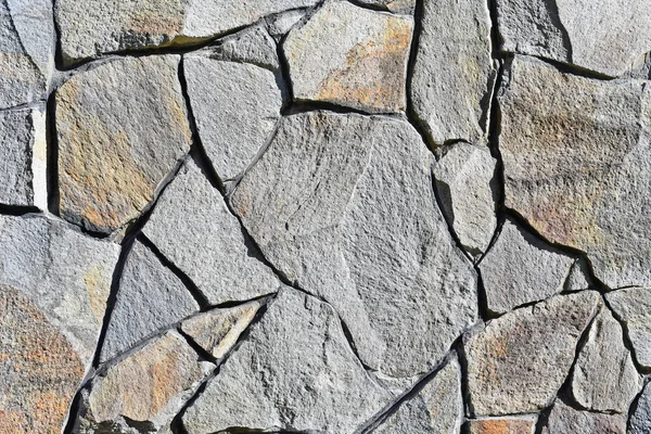 Fragmento Una Pared Una Piedra Astillada —  Fotos de Stock