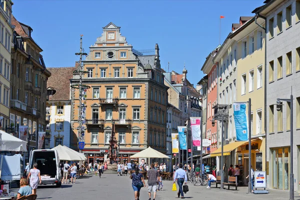 Konstanz Juli 2018 Alte Straßen Der Stadt — Stockfoto